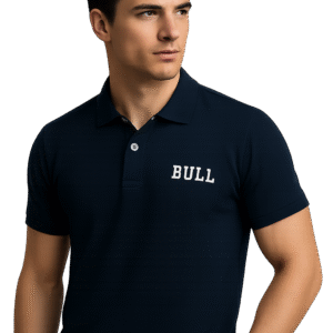 Premium Navy Blue Pique Polo T-Shirt Fabric – Soft, Durable & Stylish | Pakistan