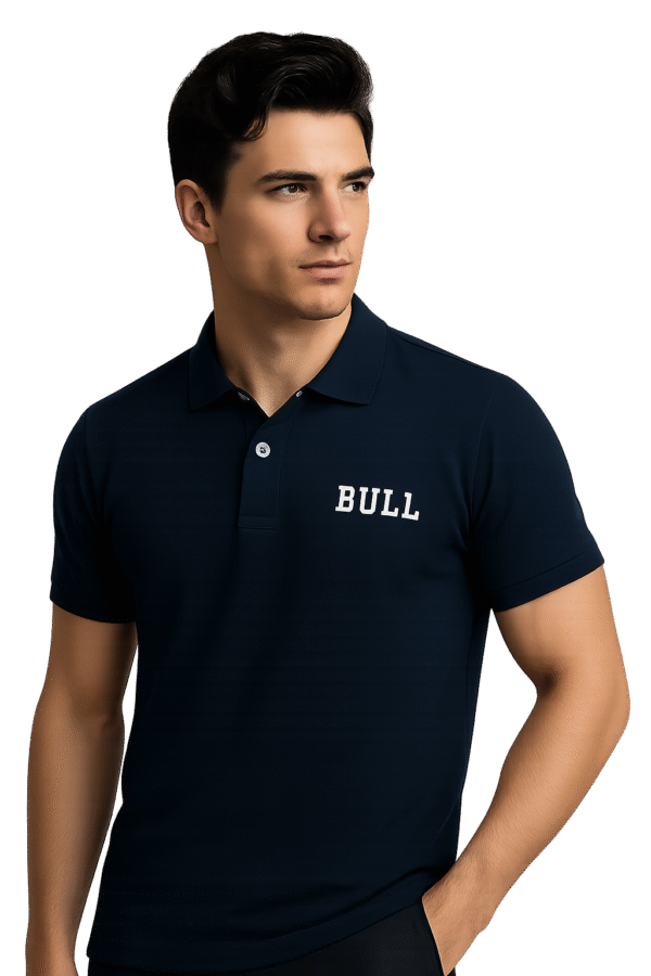Premium Navy Blue Pique Polo T-Shirt Fabric – Soft, Durable & Stylish | Pakistan