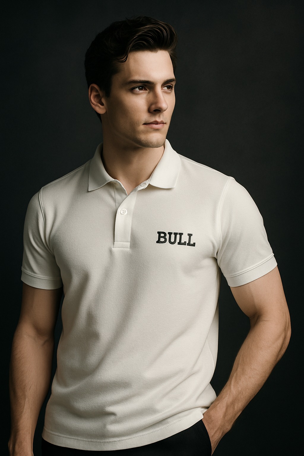 Premium White Pique Polo T-Shirt Fabric – Soft, Durable & Stylish | Pakistan - Image 2
