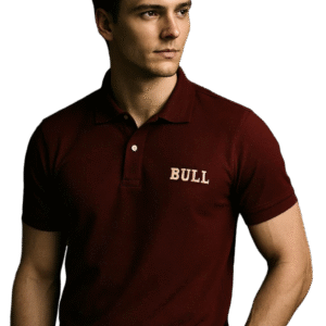 Premium Maroon Pique Polo T-Shirt Fabric – Soft, Durable & Stylish | Pakistan