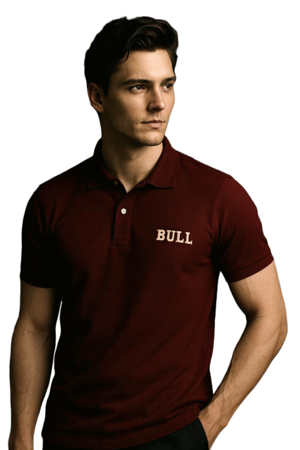 Premium Maroon Pique Polo T-Shirt Fabric – Soft, Durable & Stylish | Pakistan